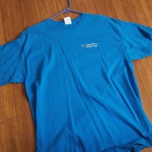 Large Duffy racing t shirt mens